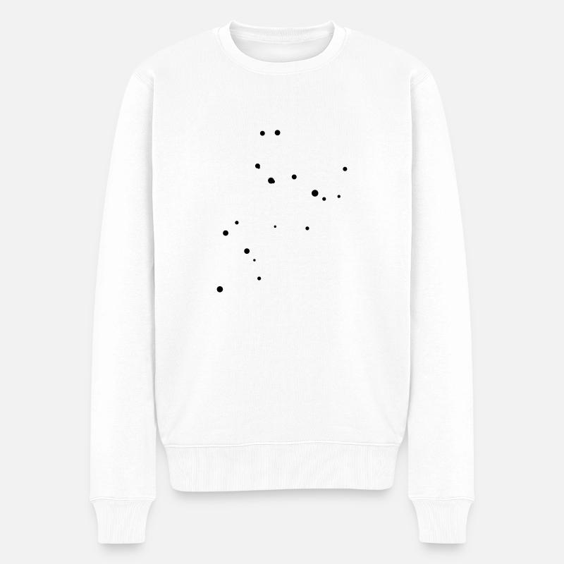 Lion - Pull Premium bio Homme - blanc