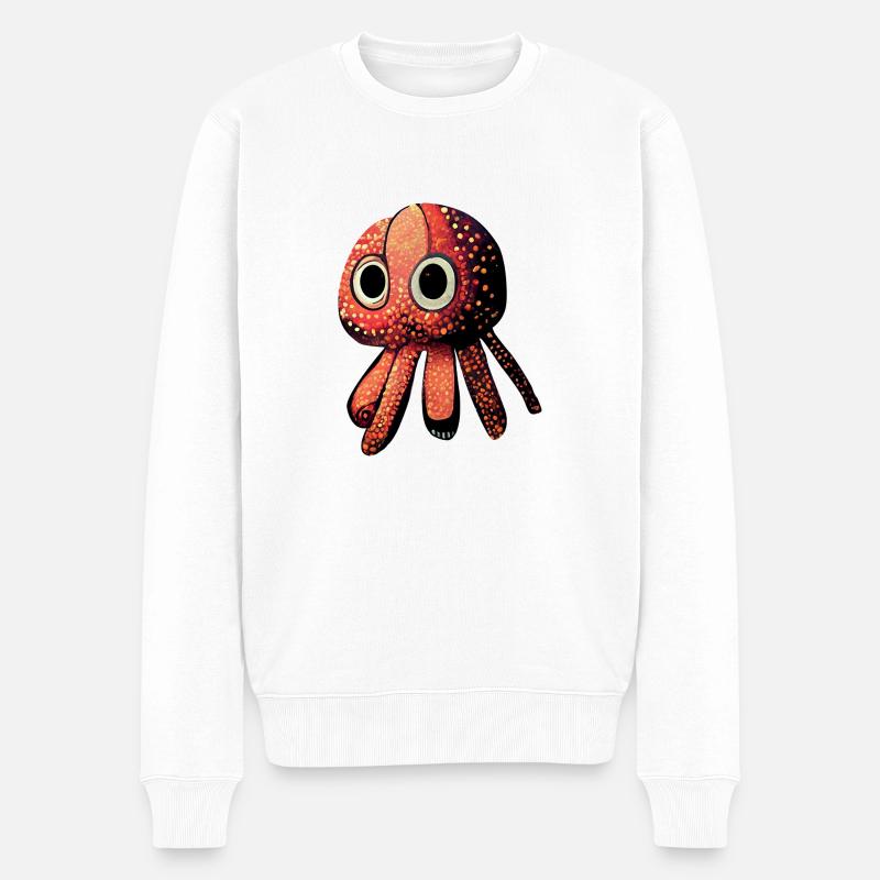 pulp - Pull Premium bio Homme - blanc