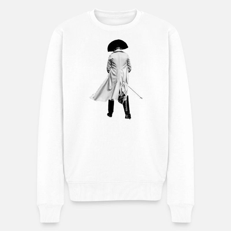 Olli - mein Kaiser - Männer Premium Bio Pullover - Weiß
