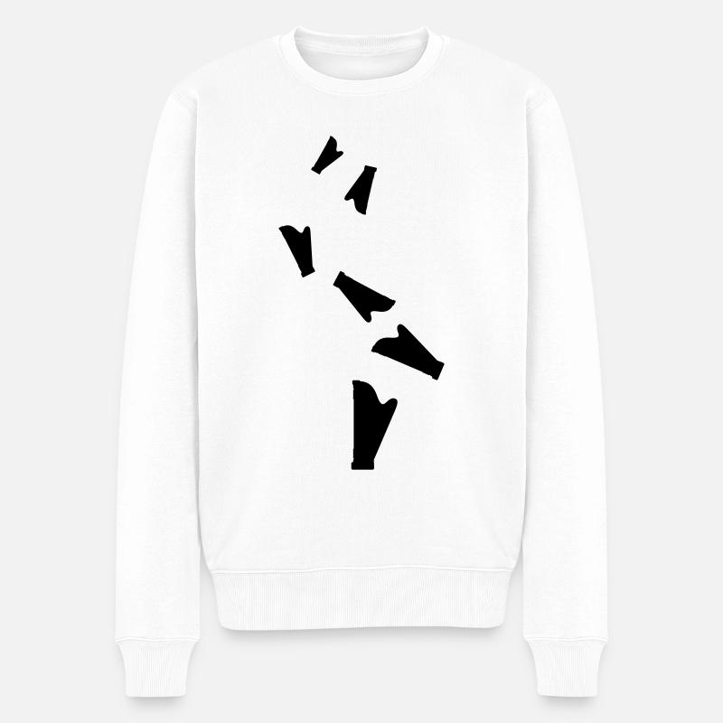 Symbole de la harpe - Pull Premium bio Homme - blanc