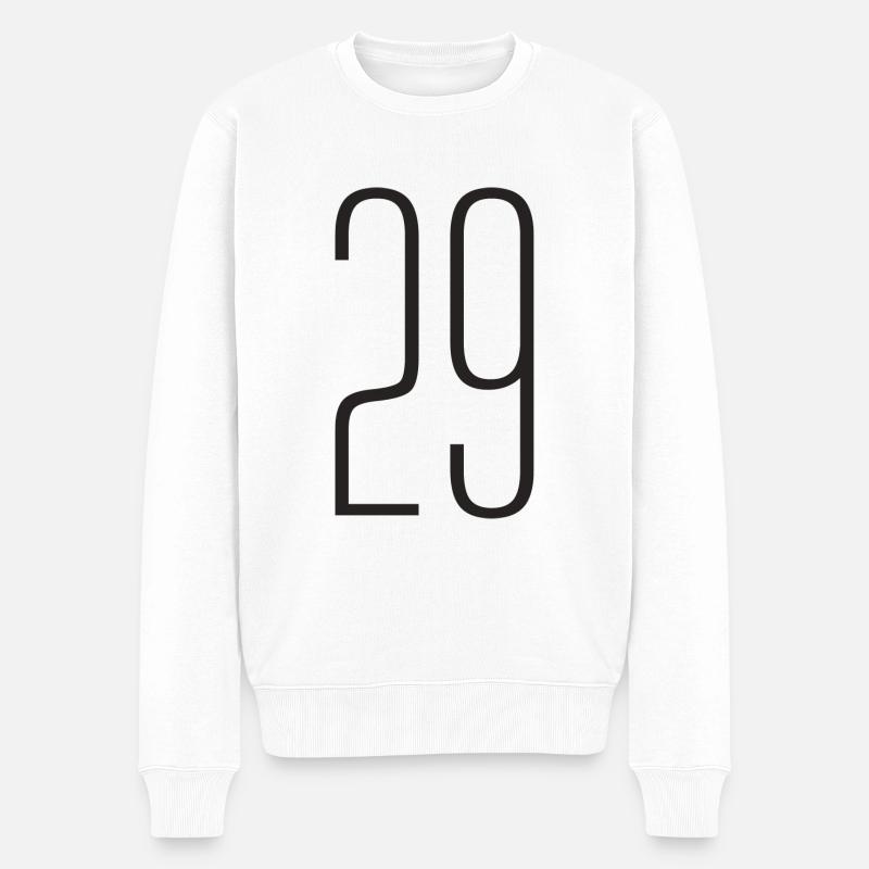 29 - Pull Premium bio Homme - blanc