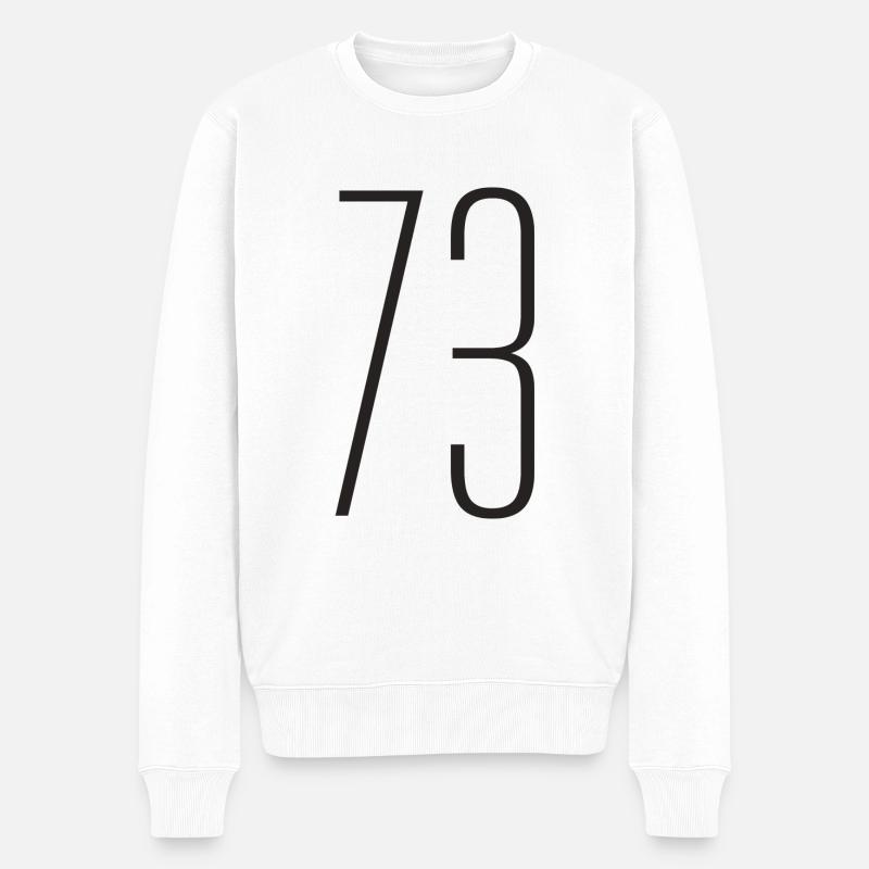 73 - Pull Premium bio Homme - blanc