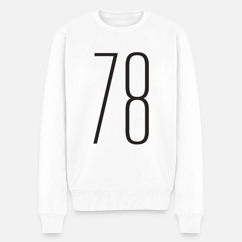 78 - Pull Premium bio Homme - blanc