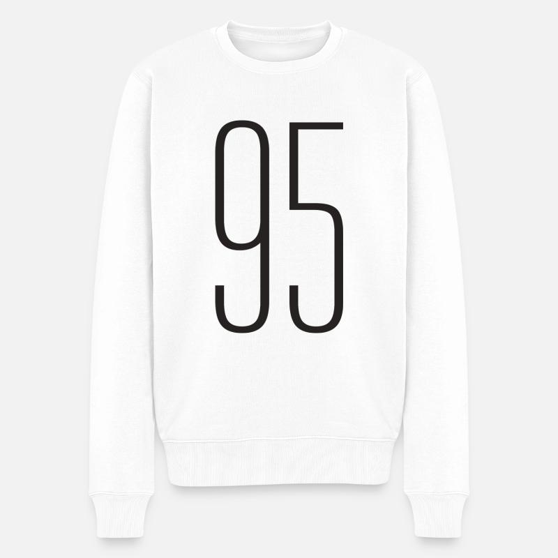 95 - Pull Premium bio Homme - blanc