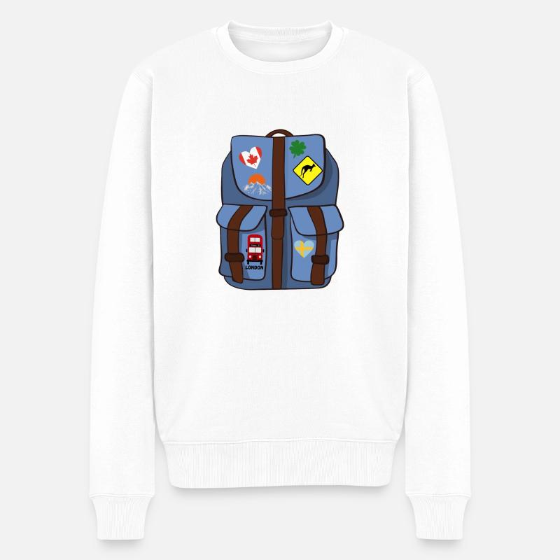 Sac à dos - Pull Premium bio Homme - blanc