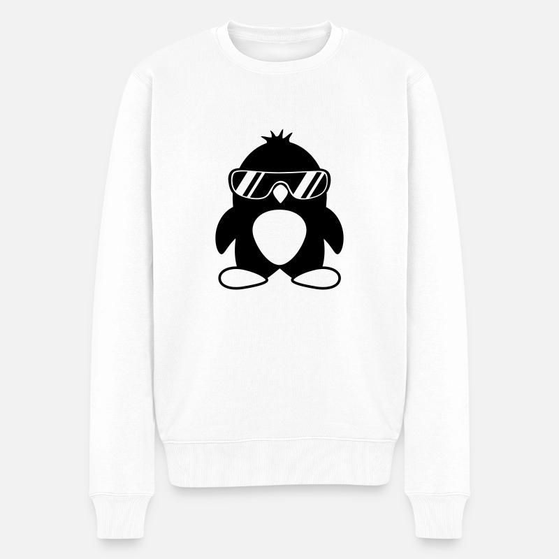 Pingouin frais - Pull Premium bio Homme - blanc