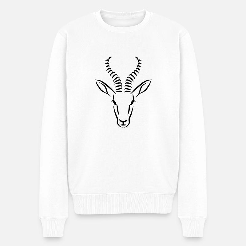 Springbok - Pull Premium bio Homme - blanc