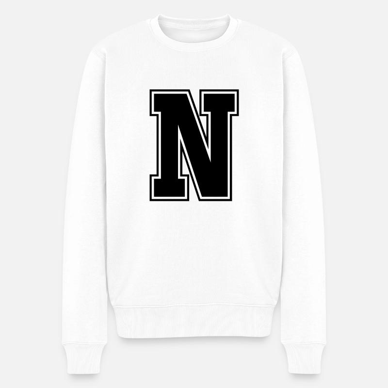 n - Pull Premium bio Homme - blanc