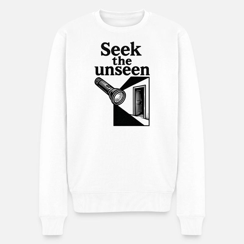 Urbex - Urbane Erkundung - Urban Explorer - Männer Premium Bio Pullover - Weiß