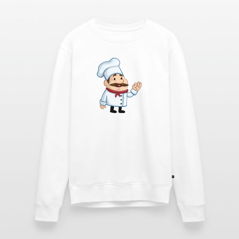chef chef baker baecker kitchen kitchen kitchen1 Men's Premium Organic Jumper