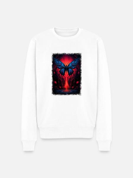 Birthday Trendy Gift Insect Geek Green Joke - Men's Premium Organic Jumper - white