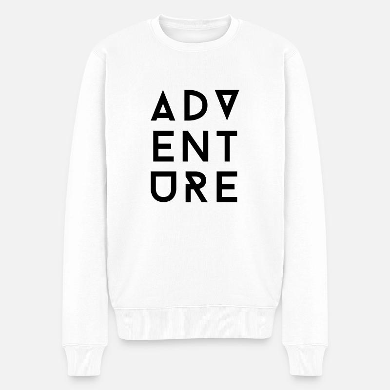 AD Adventure II - Pull Premium bio Homme - blanc