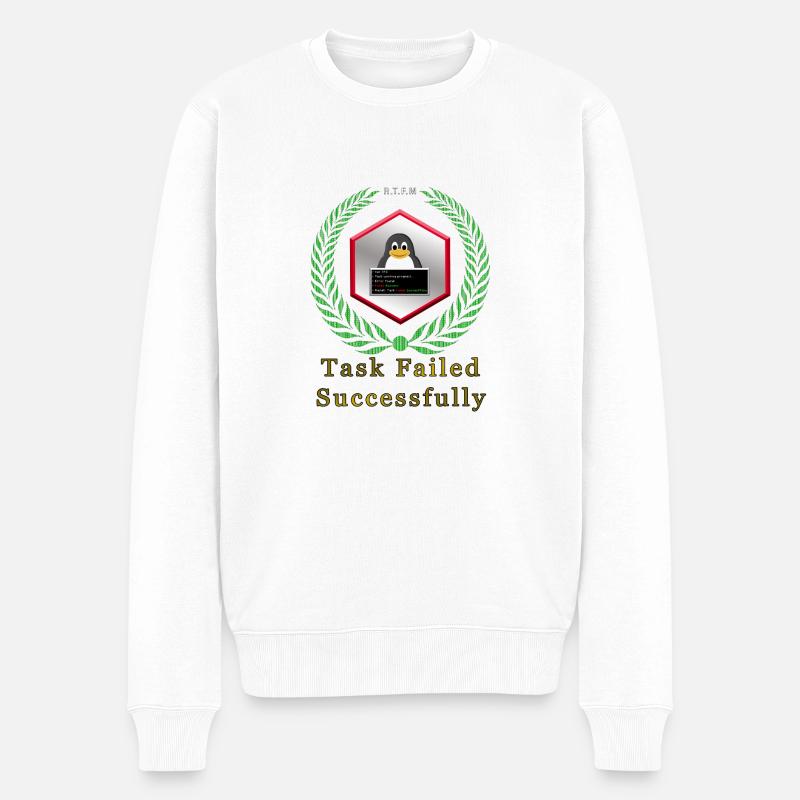 T.F.S Last Run - Pull Premium bio Homme - blanc