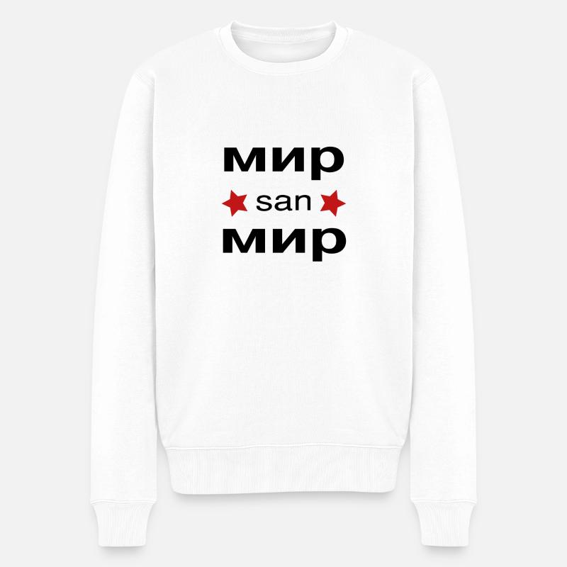 Nous sommes nous - Pull Premium bio Homme - blanc