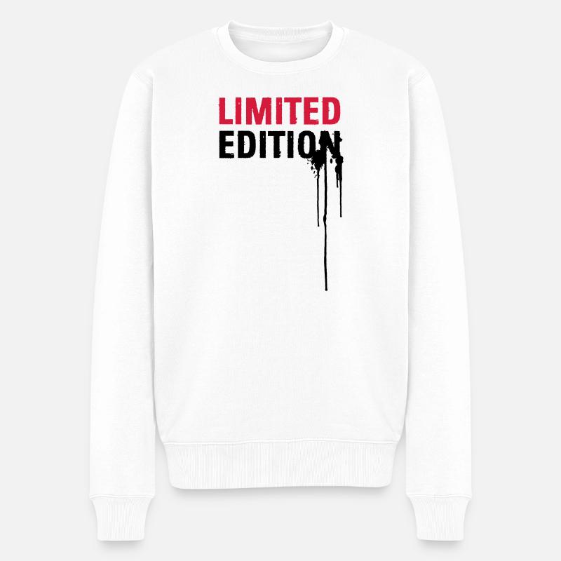 Limited Edition - Pull Premium bio Homme - blanc