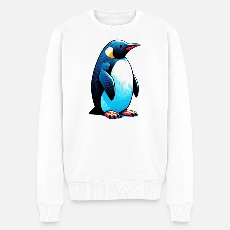 Pingouin - Pull Premium bio Homme - blanc