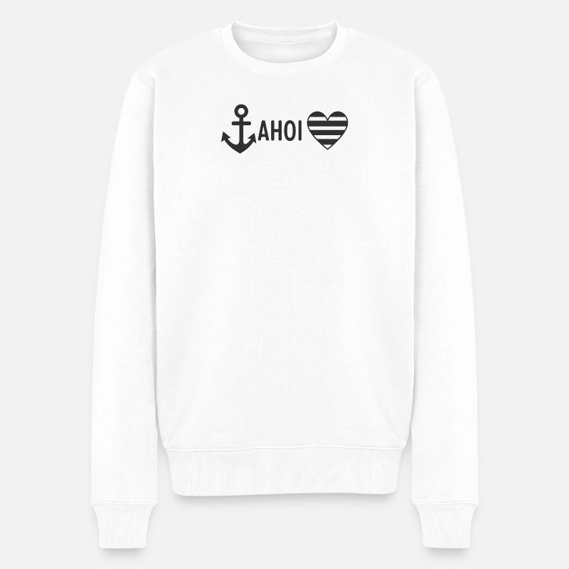 Ohé - Pull Premium bio Homme - blanc