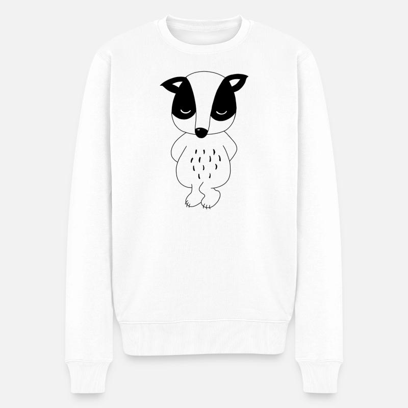 Pardon - Pull Premium bio Homme - blanc