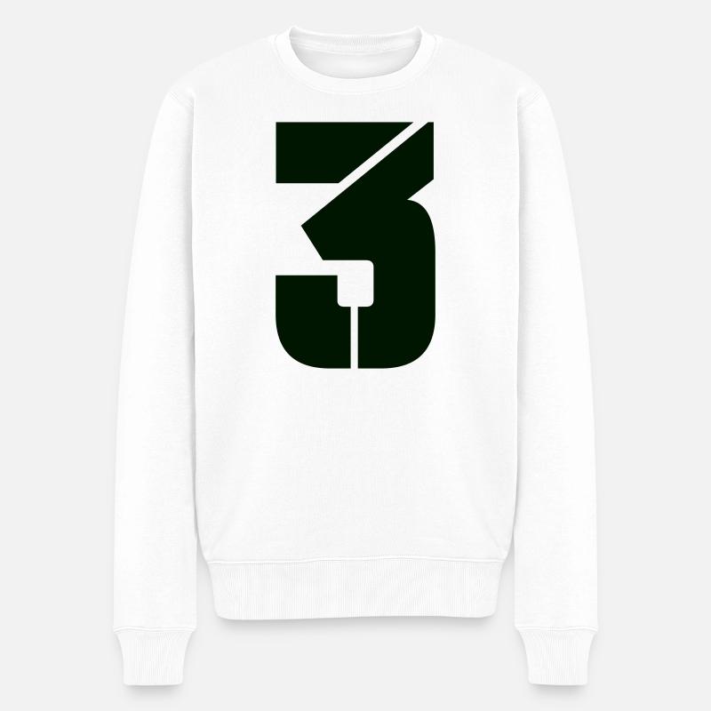 3 - Pull Premium bio Homme - blanc