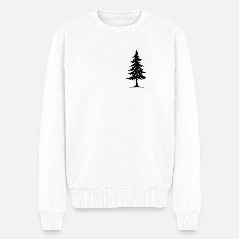 épicéa - Pull Premium bio Homme - blanc