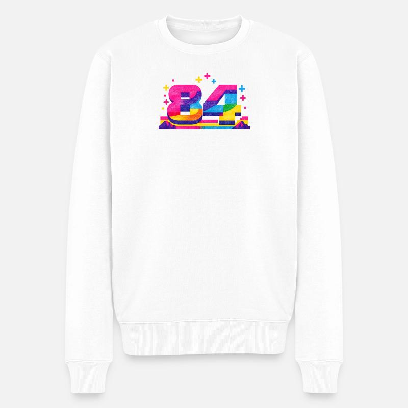 numero_84 - Pull Premium bio Homme - blanc