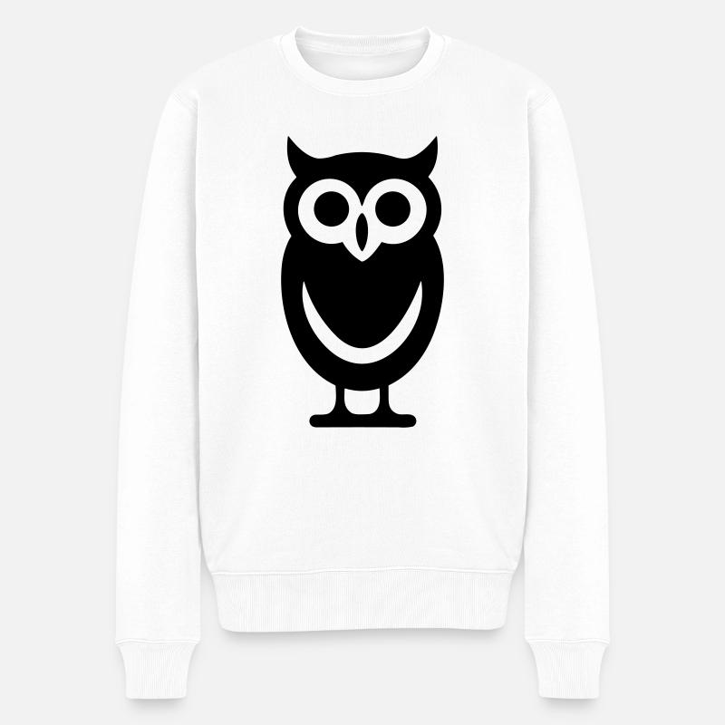 Petite chouette - Pull Premium bio Homme - blanc