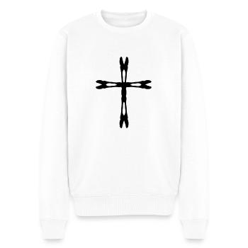 cross x_vec_1 enfr - Pull Premium bio Homme - blanc - Devant - Thijin (182cm)