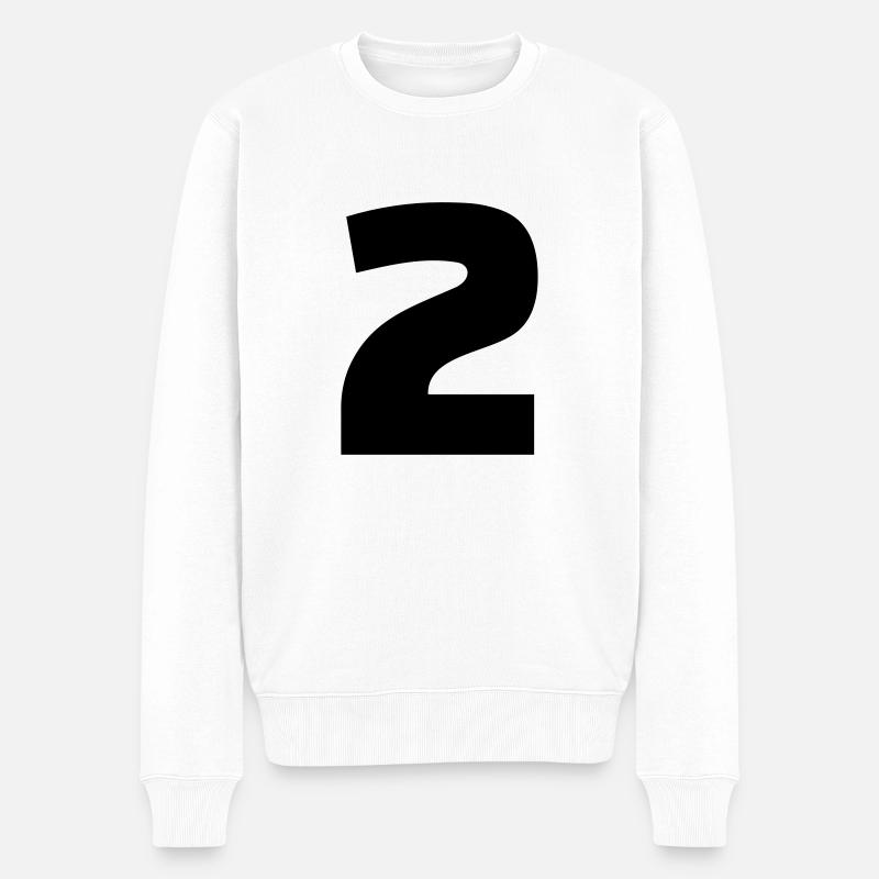 2 - Pull Premium bio Homme - blanc
