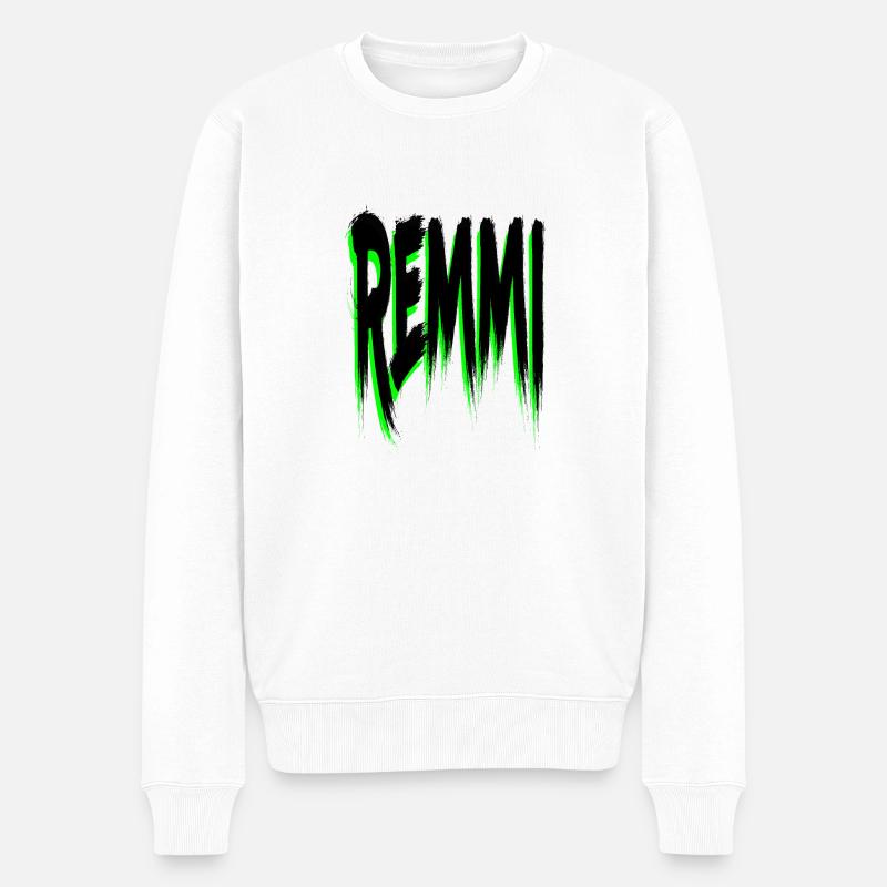 REMMI - Pull Premium bio Homme - blanc