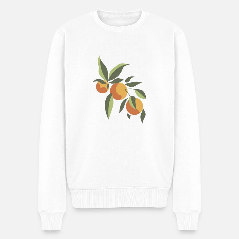 fruit esthétique - Pull Premium bio Homme - blanc