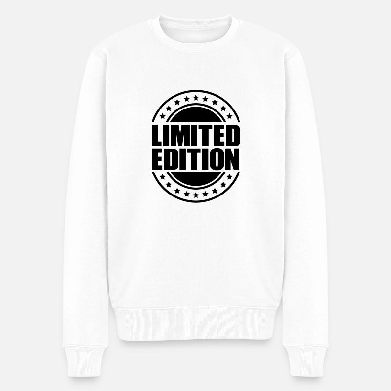 Édition limitée - Pull Premium bio Homme - blanc