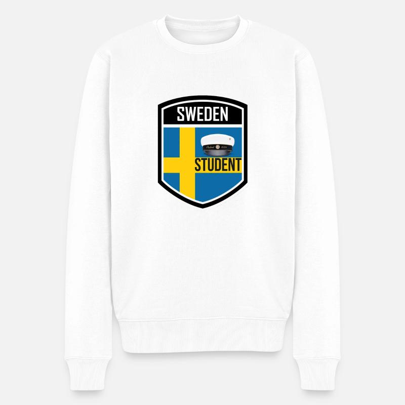 Abschlussfeier 2024 Abiturfeier - Männer Premium Bio Pullover - Weiß