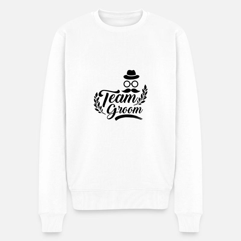 Équipe Groom - Pull Premium bio Homme - blanc