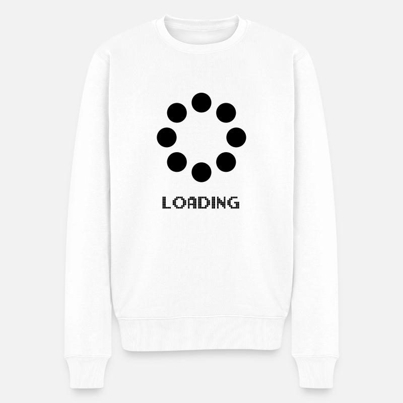 loading - Pull Premium bio Homme - blanc