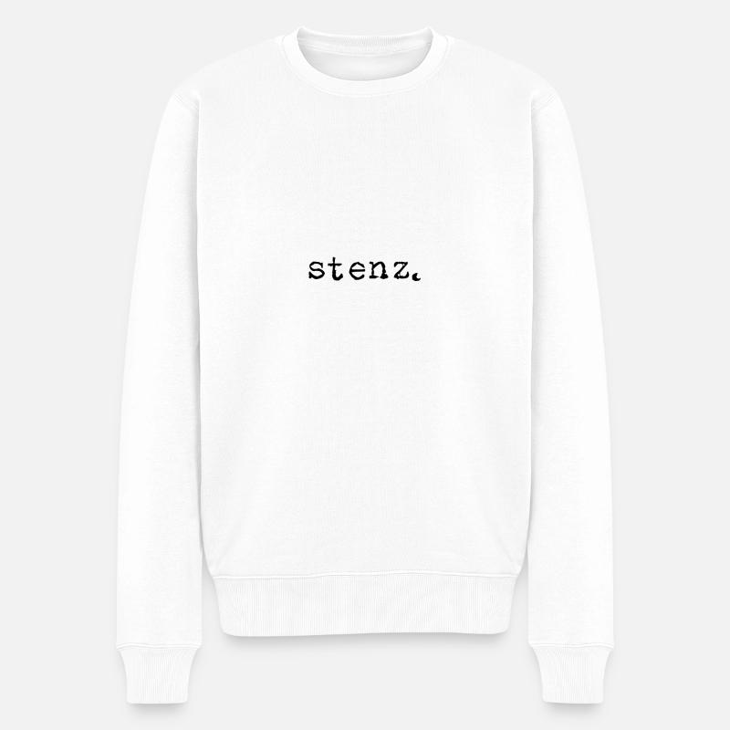 stenz. - Pull Premium bio Homme - blanc