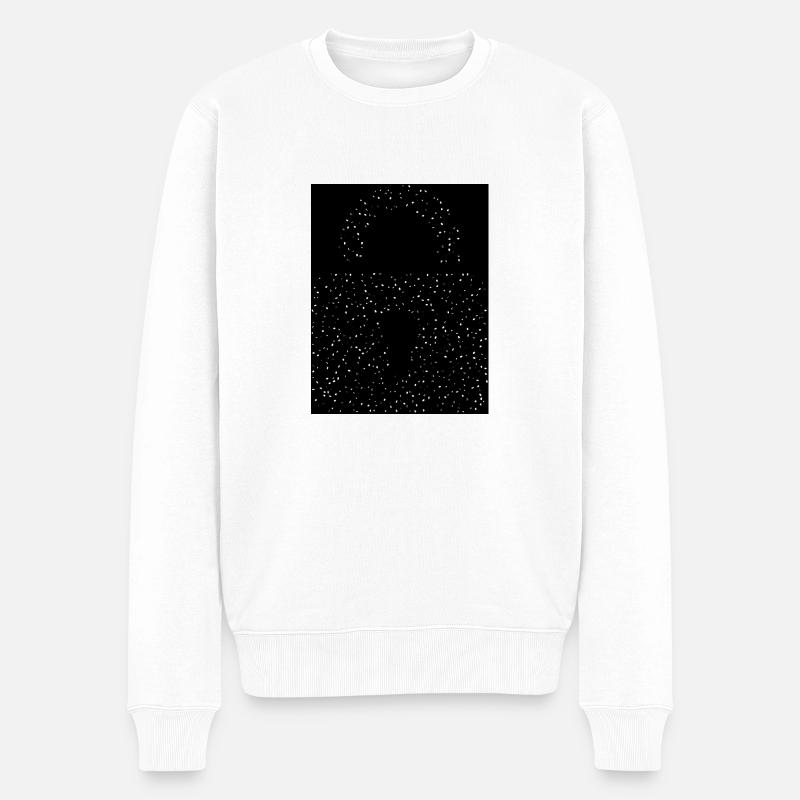 schlüssel - Männer Premium Bio Pullover - Weiß