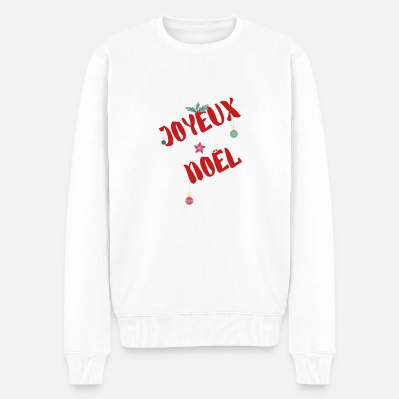 Joyeux noël 2 - Pull Premium bio Homme - blanc