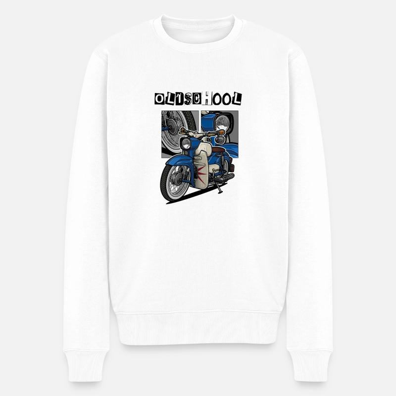 Épervier // Illustration - Pull Premium bio Homme - blanc