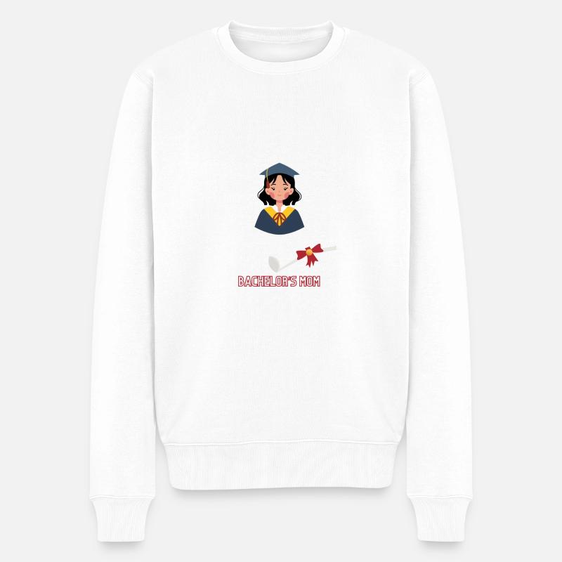 Maman célibataire - Pull Premium bio Homme - blanc