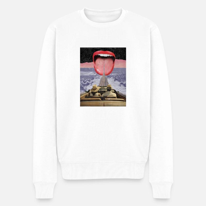 Affiche Pop Art - Pull Premium bio Homme - blanc