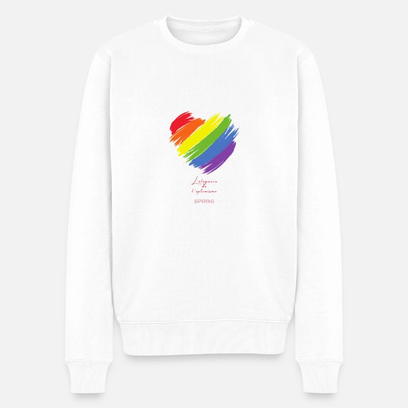 Spring 3 - Pull Premium bio Homme - blanc