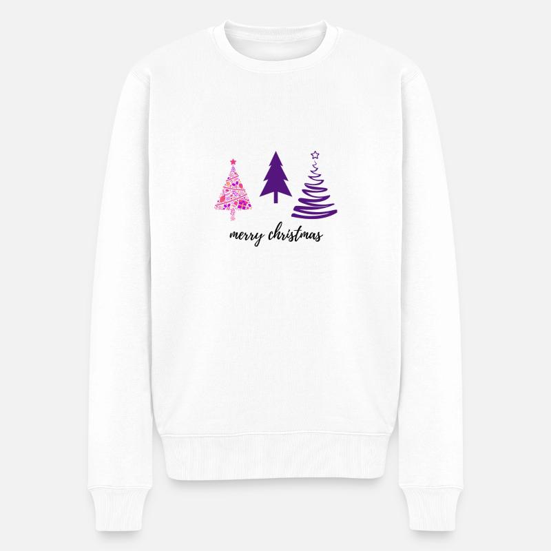 Joyeux Noël - Pull Premium bio Homme - blanc