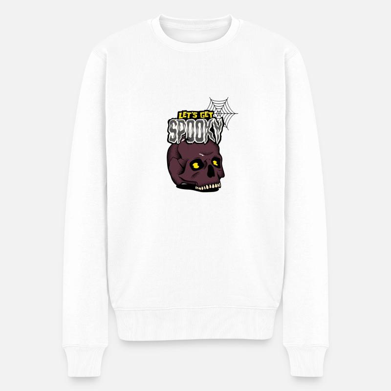 soyons effrayants - Pull Premium bio Homme - blanc