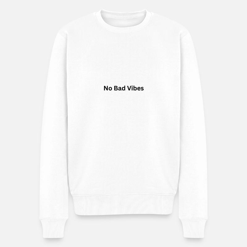 Années 2000 - Vibrations - Pull Premium bio Homme - blanc