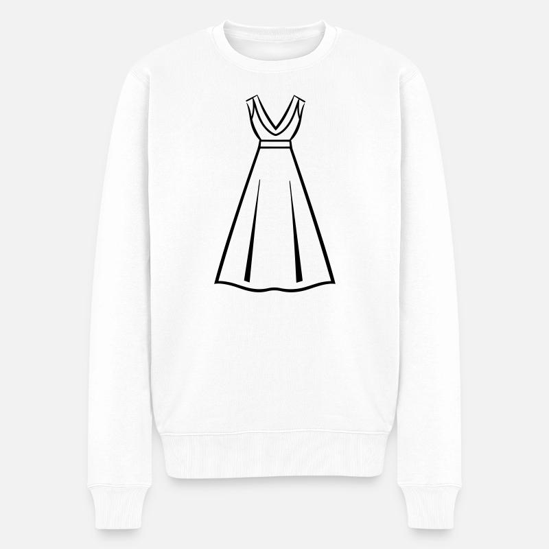 Robe - Pull Premium bio Homme - blanc