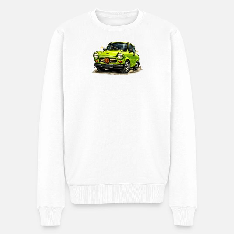 Schorsch Design - Männer Premium Bio Pullover - Weiß
