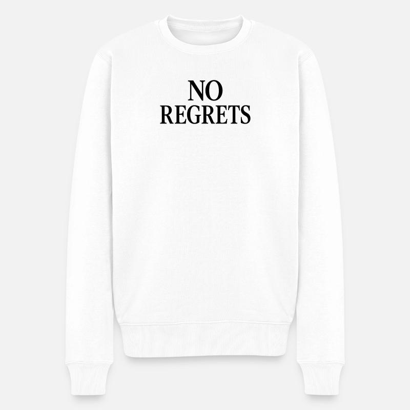 Aucun regret - Pull Premium bio Homme - blanc