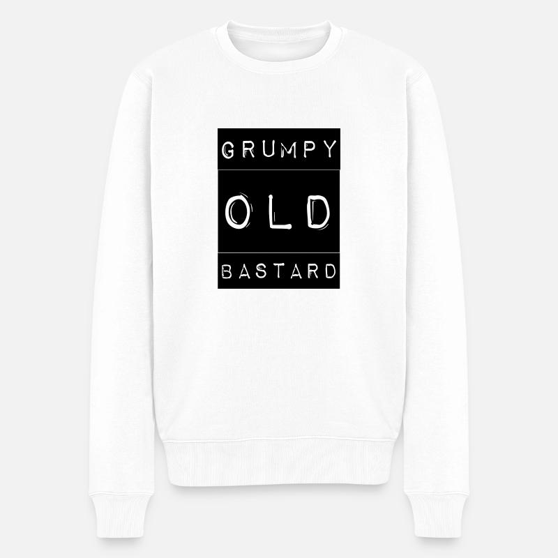 Grumpy - Pull Premium bio Homme - blanc