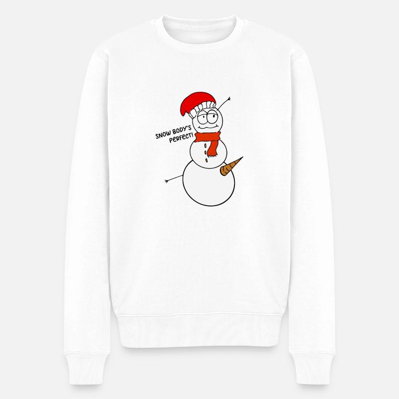 Idée cadeau humour drôle - Pull Premium bio Homme - blanc