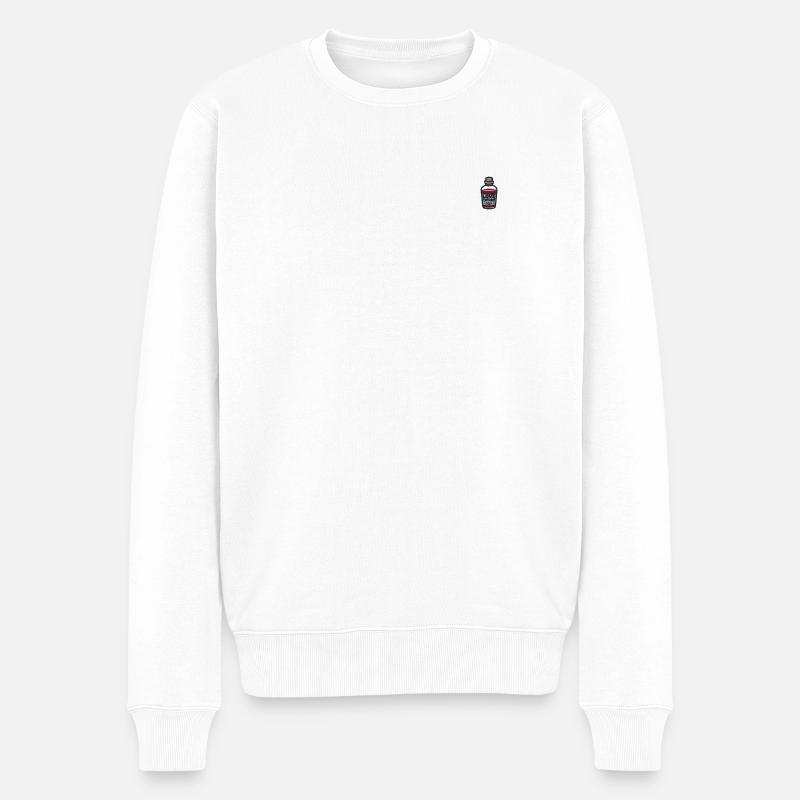 Love potion - Männer Premium Bio Pullover - Weiß